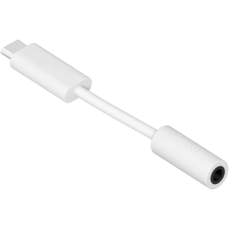 Adaptateur Jack (entrée auxiliaire) 3.5 mm - Blanc