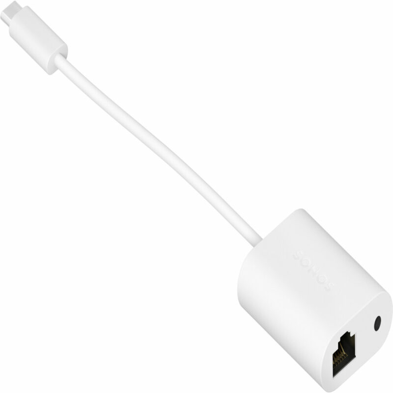 Adaptateur multiple (USB-C / Jack / RJ45) pour Sonos Era 100 / 300 - Blanc