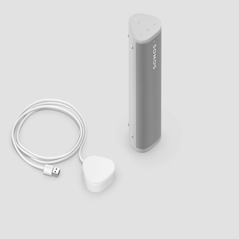 Chargeur sans fil pour enceinte Sonos Roam - Blanc