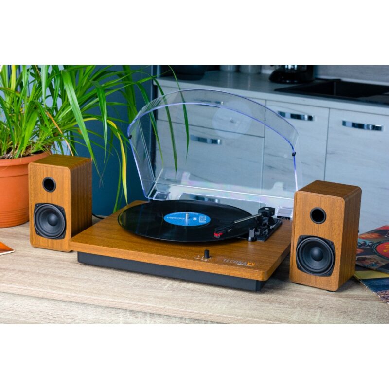 PLATINE VINYLE STEREO  LP AVEC BLUETOOTH - TX-188