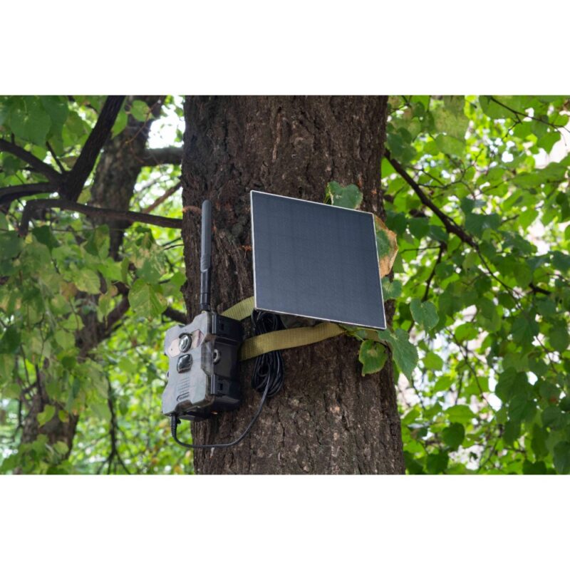 Caméra de chasse (surveillance en nature) avec panneau solaire Technaxx TX-189