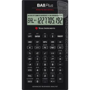 BA II PLUS PROFESSIONAL Calculatrice Financière