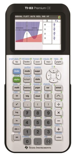 Pack de 10 calculatrices graphiques Texas Instruments TI-83 Premium CE