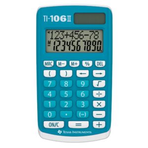 Calculatrice primaire de poche Texas Instruments TI-106 II