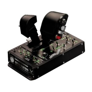 Simulation de vol HOTAS Warthog Dual Throttles USB pour PC - Noir