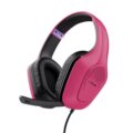 Trust Micro-casque gaming filaire supra-auriculaire GXT 415P Zirox - Rose