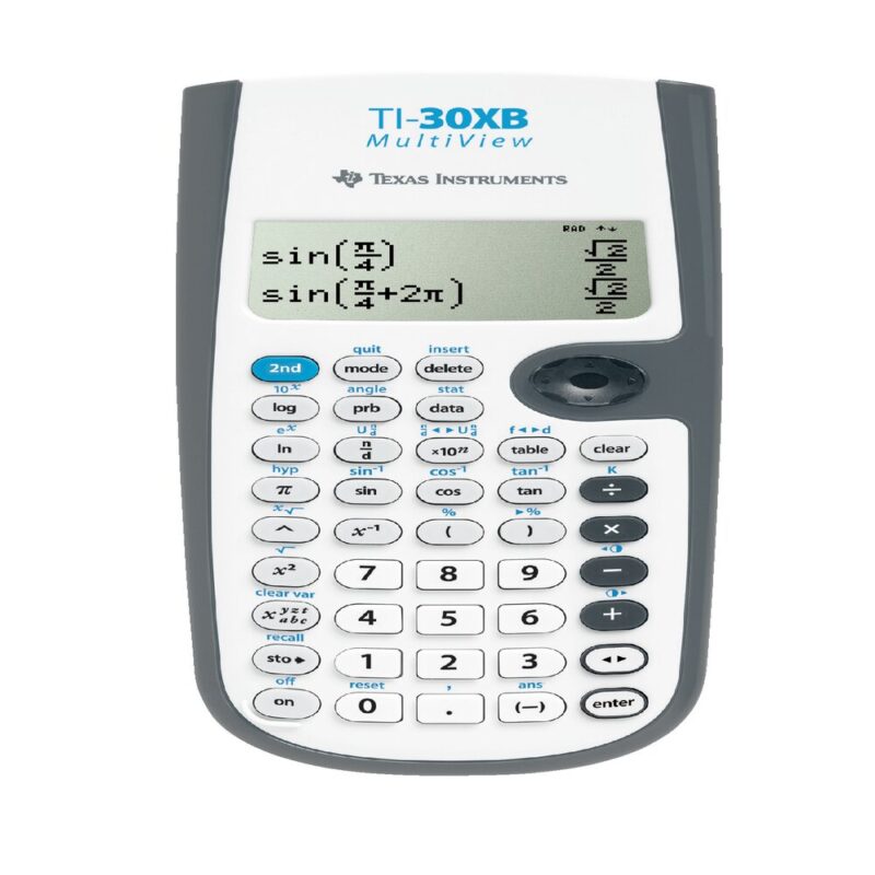 TI-30 XB MultiView - Noir Calculatrice scientifique EMEA