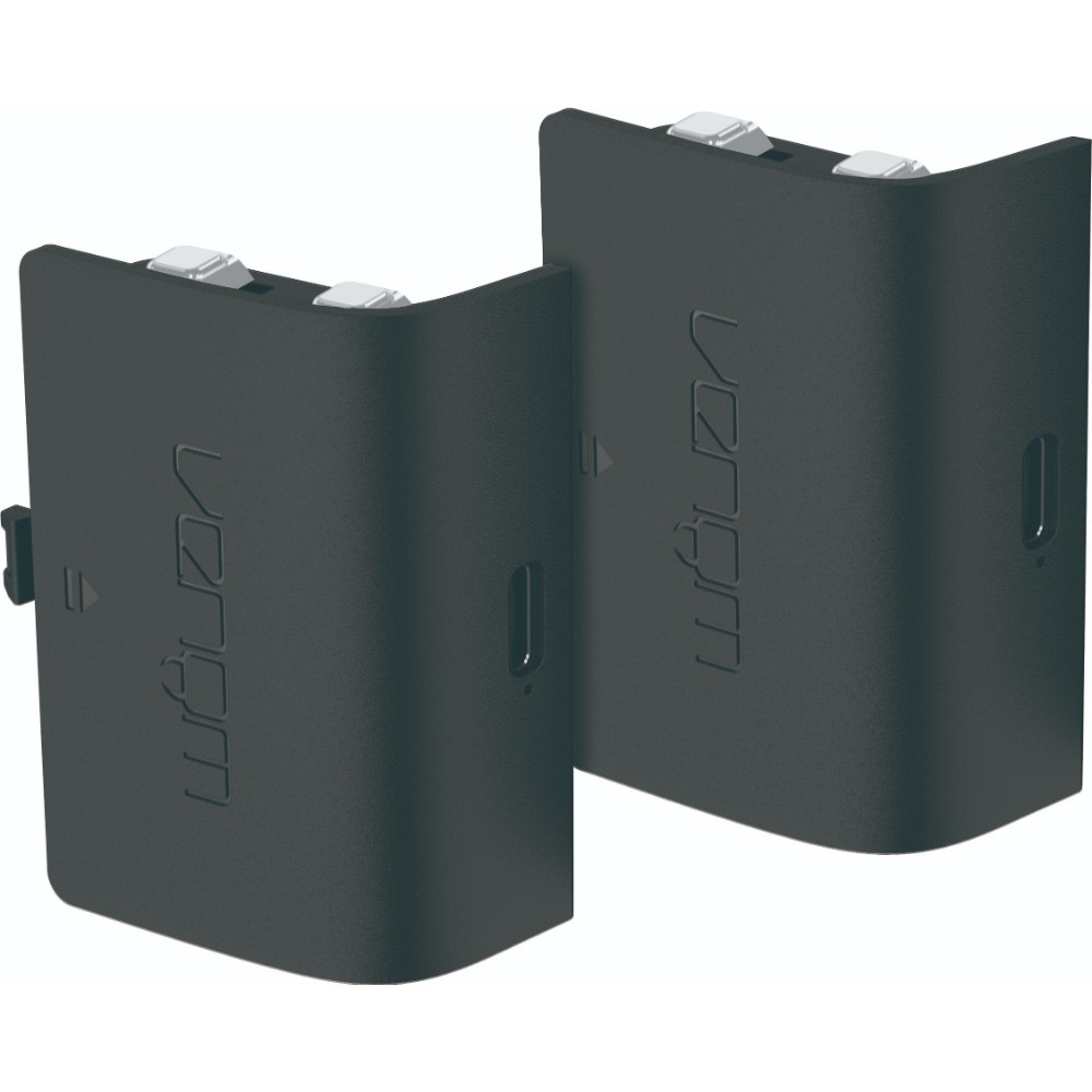 Pack de deux batteries rechargeables pour manette Xbox Series S & X - Noir  - La Vitrine HighTech