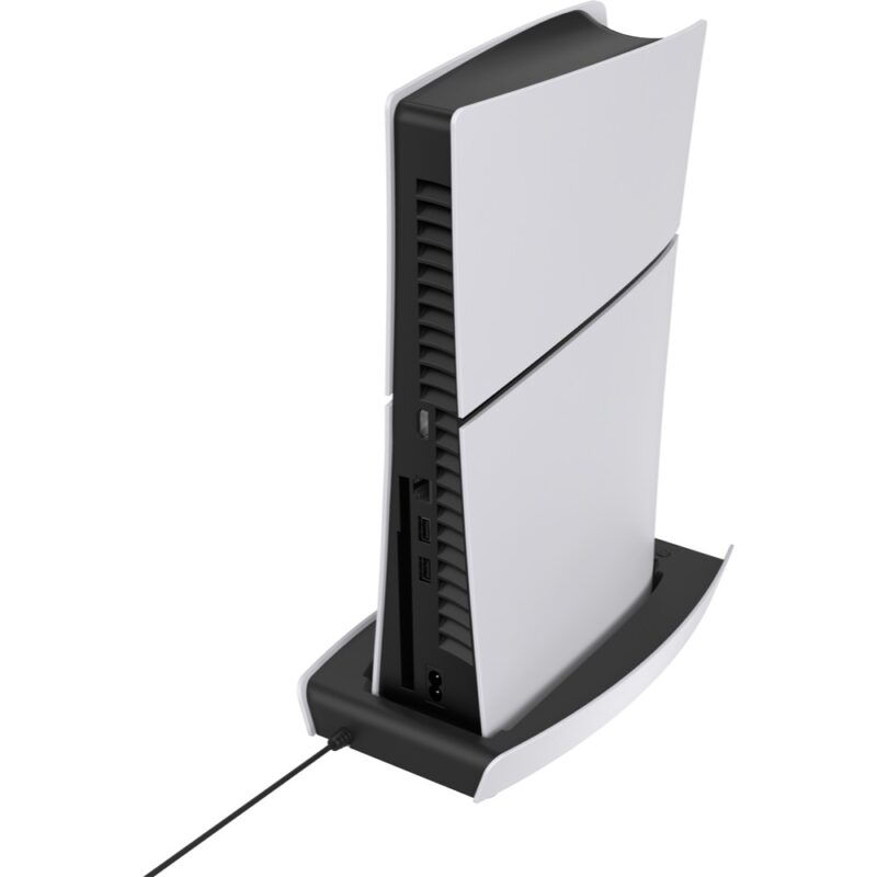 Support de console de jeu PS5 Slim avec limières LED - Noir