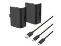 Pack de deux batteries rechargeables pour manette Xbox Series S & X - Noir